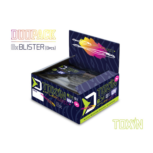 Műcsali Delphin TOXIN UVs / 8 db - 8cm / BOOTY - Image 11