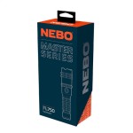 NEBO NEB-FLT-1018-G Master Series FL750 zseblámpa, 750 lm - 45 lm, 121 m, 5 funkció, IP67, mágneses, zsebcsipesz - Image 11