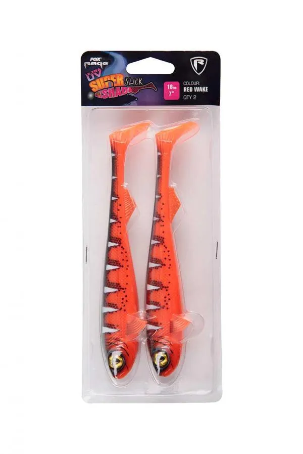Fox rage new super slick shad colours 18cm/7" x2 uv goldie gumihal - Image 3