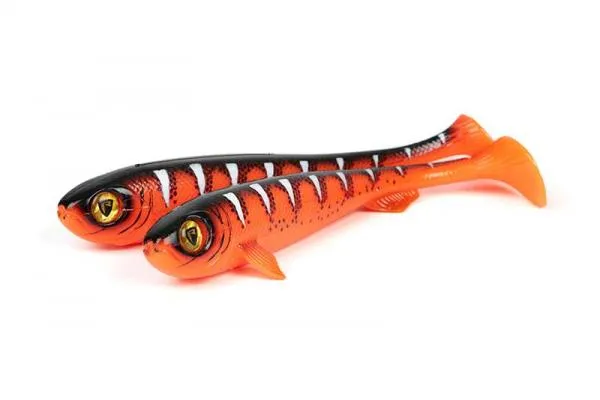 Fox rage new super slick shad colours 18cm/7" x2 uv goldie gumihal - Image 5