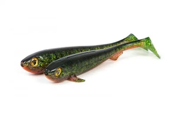 Fox rage new super slick shad colours 18cm/7" x2 uv goldie gumihal - Image 7