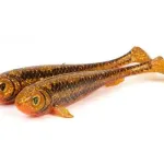 Fox rage new super slick shad colours 18cm/7" x2 uv goldie gumihal - Image 9