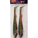 Fox rage new super slick shad colours 18cm/7" x2 uv goldie gumihal - Image 11