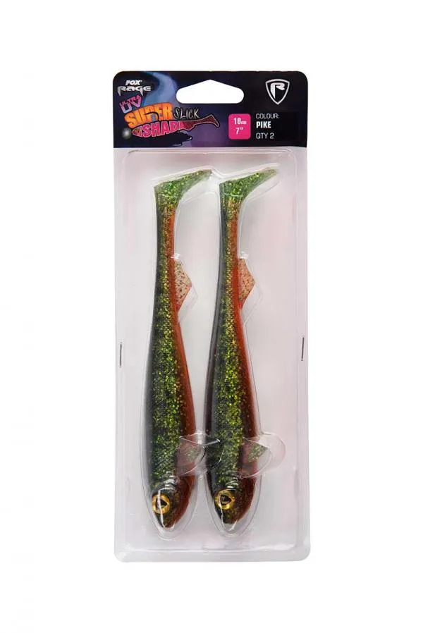 Fox rage new super slick shad colours 18cm/7" x2 uv goldie gumihal - Image 11