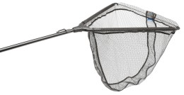 Jaxon landing net good catch rubber 190cm 12x12mm rablóhalas merítő