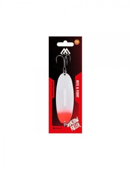Mikado shallow killer spoon 8.3cm - red head