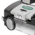 Pro'skit MA-016 világítós nagyító fejpánttal, alaplencse, lehajtható kettős lencse, elfordítható lencse, billenthető LED lámpa - Image 4