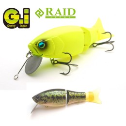 Raid Japan Gi 94mm 35g 006 Black BB wobbler