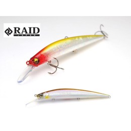 Raid Japan Level Minnow Plus 125mm 14g 001 Neon Wakasagi wobbler