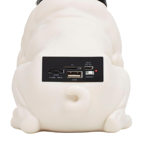 SAL BT DOG hordozható multimédia-hangszóró, 5 W, BT, FM rádió, ~5 óra üzemidő, USB, MicroSD - Image 6