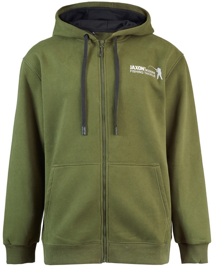 Jaxon jaxon zipped hoodie l