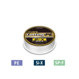 Varivas Avani Casting PE Si-X X8 300m #10 0,520mm 140lbs fonott zsinór