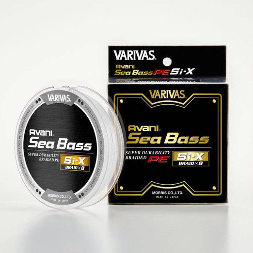 Varivas Avani Sea Bass SI-X PE X8 Premium White 150m #1,2 0,185mm 25lbs fonott zsinór