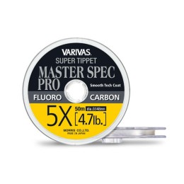 Varivas Super Tippet Master Spec Pro Fluorocarbon 3X 50m 0,205mm 8,6lbs legyező előkezsinór