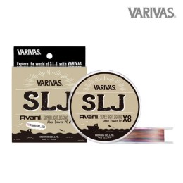 Varivas Avani SLJ Super Light Jigging Max Power PE X8 10mX5 Color 150m #1,0 0,165mm 20,2lbs fonott zsinór