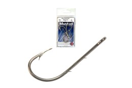 Mustad Beak Hooks Baitholder Nickel Horog