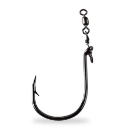 Mustad Ultrapoint No-twist Shot RIG W/mini Swivel Horog