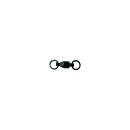 Mustad Ball Bearing Swivel W/welded Ring Black Nickel Csapágyas Forgó