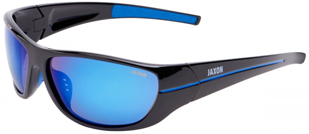 Jaxon polarized glasses mirror lens blue