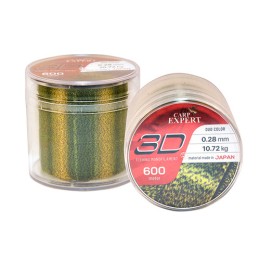 CARP EXPERT 3D 600M/SPOOL CAMOUFLAGE 0.28MM 10,72KG