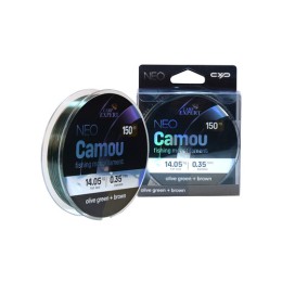 CARP EXPERT NEO CAMOU 0,35MM 150MOLIVE GEEN + BROWN 14,047KG