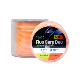 CARP EXPERT NEO FLUO CARP DUO 0,20MM 600MFLUO YELLOW + FLUO ORANGE 5,57KG