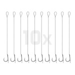 Delphin Braided Sting Feeder Rig / 10db - 8cm/0,20mm/Turner #4 - Image 4