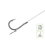 Delphin Fluoro Sting Feeder Rig / 10db - 12cm/0,30mm/Chinu #4 - Image 2
