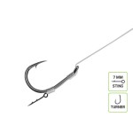 Delphin Fluoro Sting Feeder Rig / 10db - 12cm/0,30mm/Turner #4 - Image 2