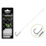 Delphin Fluoro Sting Feeder Rig / 10db - 8cm/0,30mm/Turner #4