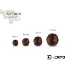 Delphin sCAMO STONEZ puha ütköző gyöngyök 40 db - 8mm - Image 2