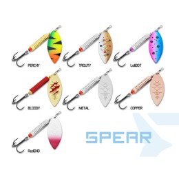 Delphin SPEAR Spinner körforgó - 3g/méret.0/BLOODY
