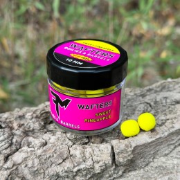 Feedermánia wafters twisted boilies -and- barrels 10 mm sweet pineapple