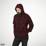 Geoff Anderson Ezmar Hoodie Red XXXL kapucnis pulóver - Image 3