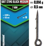 Haldorádó bait sting black fekete csalitüske medium 7 mm