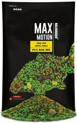 Haldorádó max motion pva bag mix - green force etető pellet
