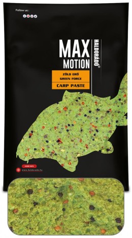 Haldorádó max motion carp paste - green force etető pellet
