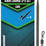 Haldorádó kwik change 5+5 set long - extra gyors horogelőke kapocs + gumikúp, hosszú
