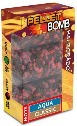 Haldorádó pellet bomb slow - aqua classic etető pellet