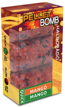 Haldorádó pellet bomb quick - mangó etető pellet