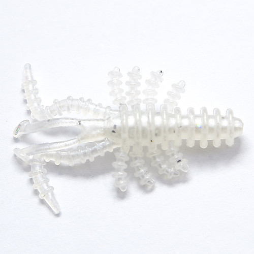 HiKi- Krill apró rák formájú gumicsali 40 mm-WD06 - Fehér