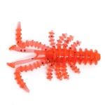 HiKi- Krill apró rák formájú gumicsali 40 mm-WD06 - Fekete-Piros - Image 4