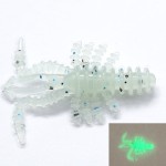 HiKi- Krill apró rák formájú gumicsali 40 mm-WD06 - Barna - Image 6