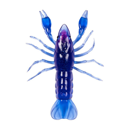 LIVETARGET 2.8" CRAWFISH UN-RIGGED BLUE / PURPLE 71 MM SINKING 6DB/CS
