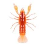 LIVETARGET 2.8" CRAWFISH UN-RIGGED FIRE / ORANGE 71 MM SINKING 6DB/CS