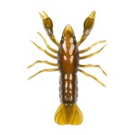 LIVETARGET 2.8" CRAWFISH UN-RIGGED GREEN / BROWN 71 MM SINKING