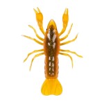 LIVETARGET 2.8" CRAWFISH UN-RIGGED ORANGE / GREEN 71 MM SINKING 6DB/CS