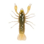 LIVETARGET 2.8" CRAWFISH UN-RIGGED YELLOW / PUMPKIN 71 MM SINKING 6DB/CS