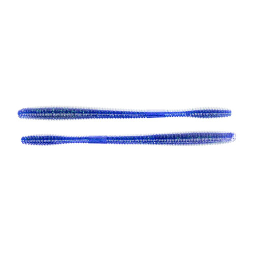 LIVETARGET 5.5" STRAIGHT TAIL WORM BLUE / PURPLE 140 MM SINKING