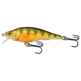 LIVETARGET YELLOW PERCH JERKBAIT FLORESCENT/MATTE 73 MM 11 G SUSPEND
